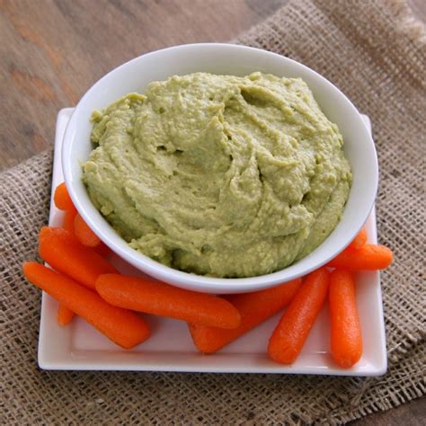 Avocado Hummus Dip — Shockingly Delicious