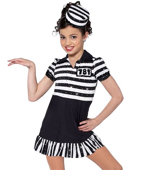 10034 - Jailhouse Rock by A Wish Come True | Dance outfits, Cute dance costumes, Costume dress