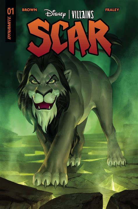 The Lion King's Scar Gets His Own Disney Villains Comic From Dynamite