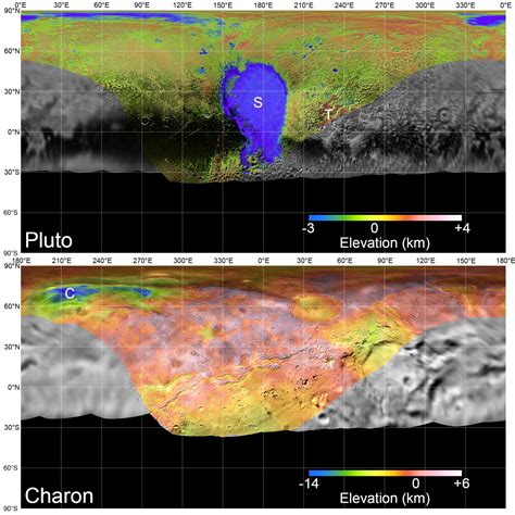 New horizons unveils new maps of Pluto, Charon on flyby anniversary