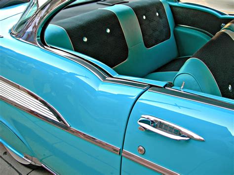 Custom Baby Blue Car Interior | Upholstery Garage