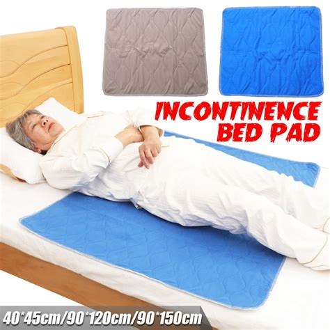 Waterproof Washable Reusable Bed Pad Incontinence Bed Wetting Mattress Protect for baby and ...