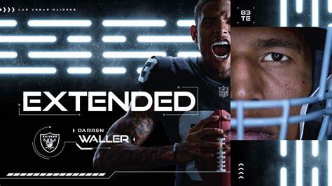 Raiders sign TE Darren Waller to three-year extension