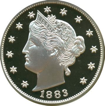 2 oz Silver (America's Legendary Coins - 1883 Liberty V Nickel) - United States – Numista