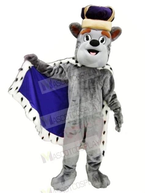 King Duke Dog Mascot Costumes Cartoon