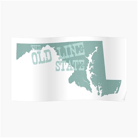 "Maryland State Motto Slogan" Poster by surgedesigns | Redbubble