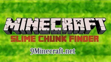 Slime Chunk Finder Mod - 9Minecraft.Net