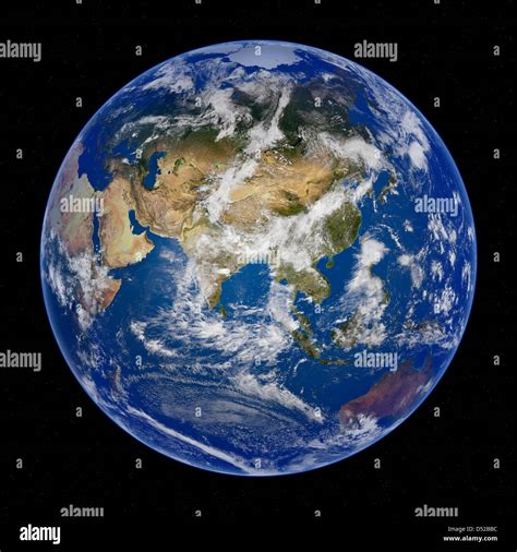 Earth View from Space, Asia and China Stock Photo: 54757232 - Alamy