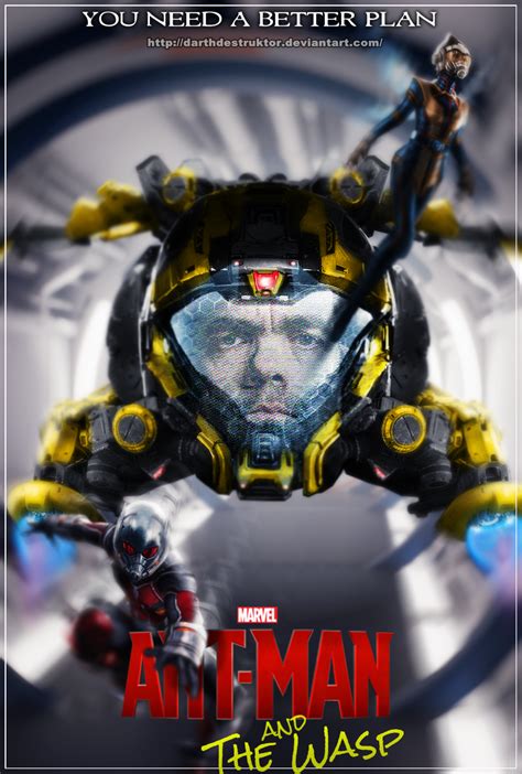 Ant-Man and The Wasp fan made poster by DarthDestruktor on DeviantArt