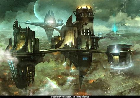 Floating City by TheRafa on DeviantArt | Floating city, Fantasy concept art, Fantasy landscape