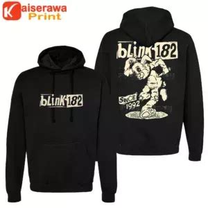 Blink 182 Tour Merch Edging The Pit Pullover Hoodie Black in 2023 ...