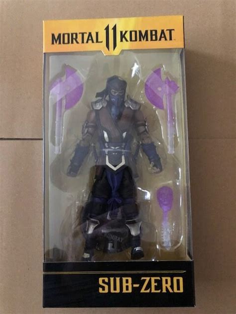 Mortal Kombat 11 Sub – Zero Action Figure – Collector's Edge Comics