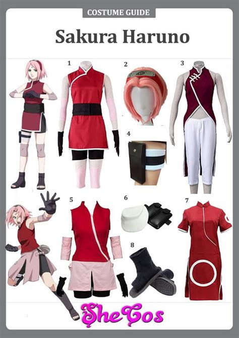 Sakura Haruno Cosplay Pattern | Bruin Blog