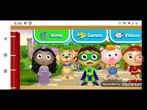 super why jack of and beanstalk part 07 - YouTube