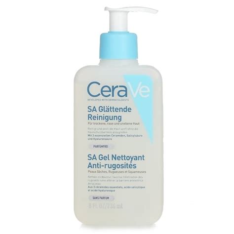 CeraVe SA Smoothing Cleanser 236ml/8oz - Walmart.com