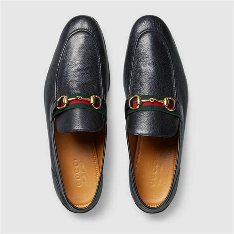 Gucci Horsebit leather loafer with Web Detail 3 Has to be horsebit in ...