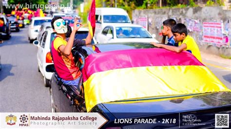 Mahinda Rajapaksha college homagama - Parade of the Lions 2018 - Photo Gallery - Hiru Gossip ...