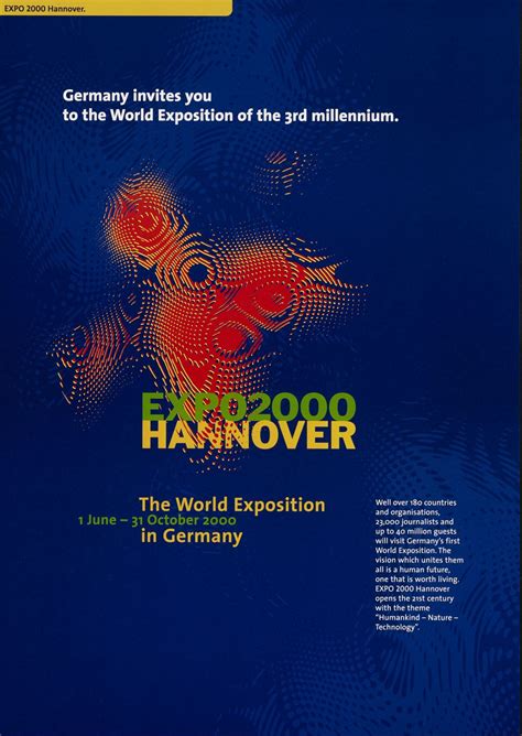 LeMO-Objekt: Plakat Expo 2000 in Hannover