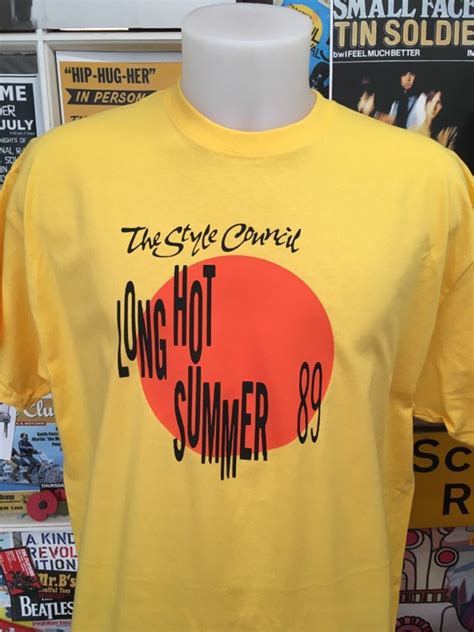 The Style Council Long Hot Summer t shirt | Etsy