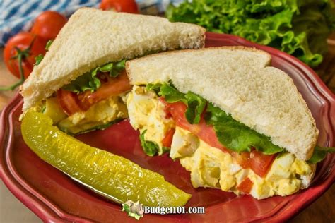 Egg Salad Sandwiches- 300+ different Ways! - by Budget101