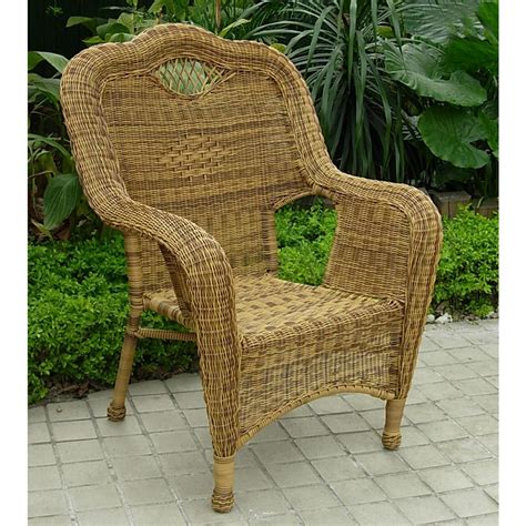 Chicago Wicker® Savannah All Weather Wicker Settee - 106155, Patio ...