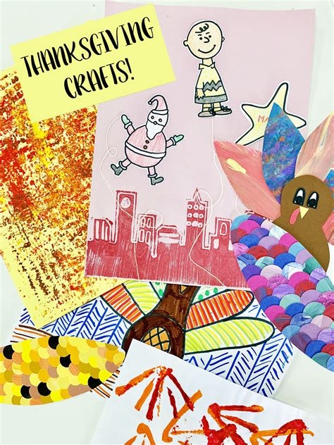 Thanksgiving Crafts For Kids! — The Art Project