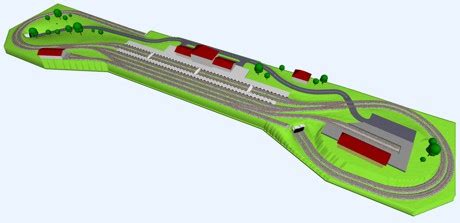 Model Train Layouts & Track Plans - Various projects, designed with SCARM layout software