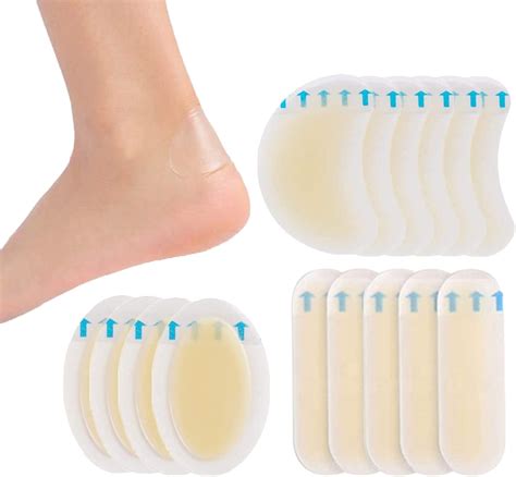 15PCS Blister Plasters, Invisible Bandages Blister Pads, Blister Cushion Waterproof Adhesive ...