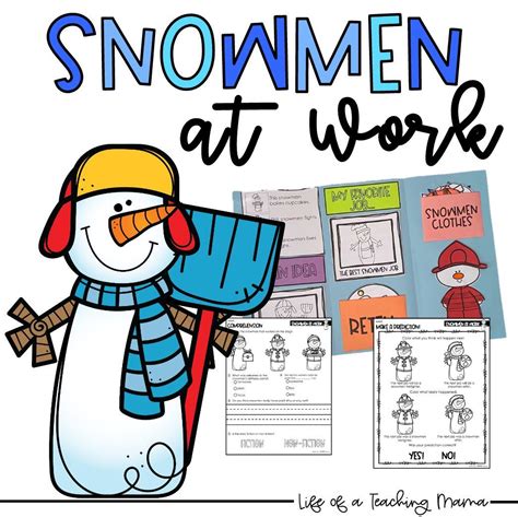 Snowmen at Work | Printables + Google Slides™Do snowmen really work while we are asleep?What's ...