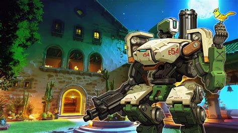 Beige and green robot wallpaper, Blizzard Entertainment, Overwatch, video games, livewirehd ...