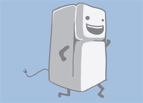 Refrigerator Running | Threadless Artist Shop | Funny, Ironic tshirts ...