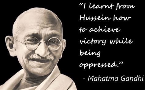 Bapu Gandhi Quotes Hd Wallpaper - Sayings Of Mahatma Gandhi About Imam Hussain - 1600x1000 ...