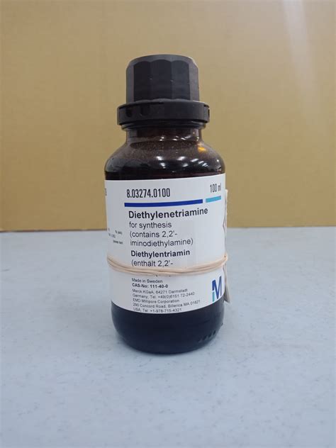 Diethylenetriamine for synthesis | VNK Supply & Services