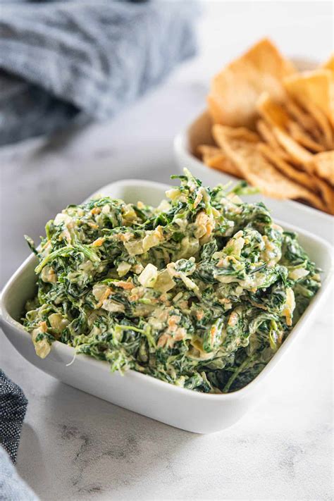 Healthy Spinach Dip with Greek Yogurt | Healthy Family Project