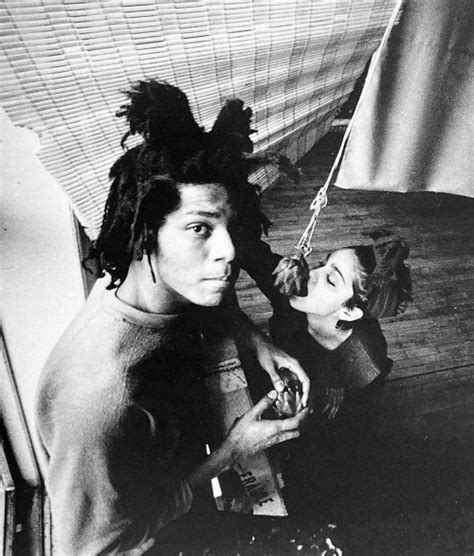 Madonna and Jean-Michel Basquiat playing with... - Eclectic Vibes