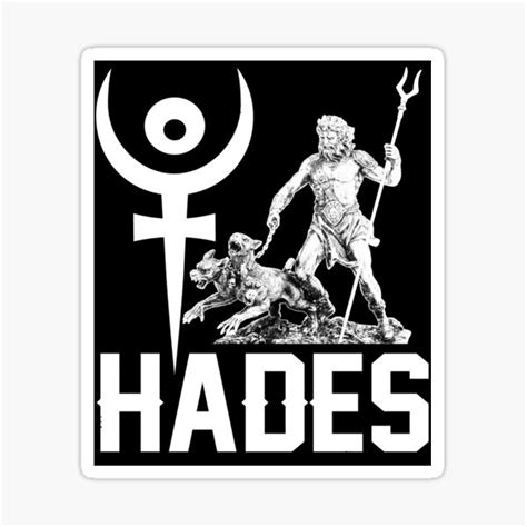 "Hades Greek Mythology God - Ancient Greece History" Sticker for Sale ...