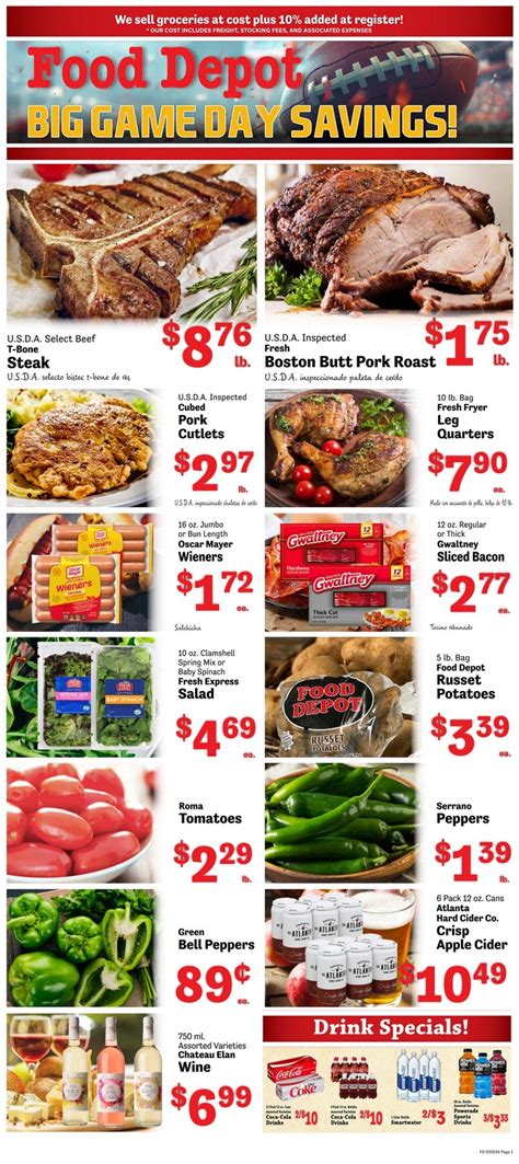 Food Depot Weekly Ad Feb 05 – Feb 11, 2024