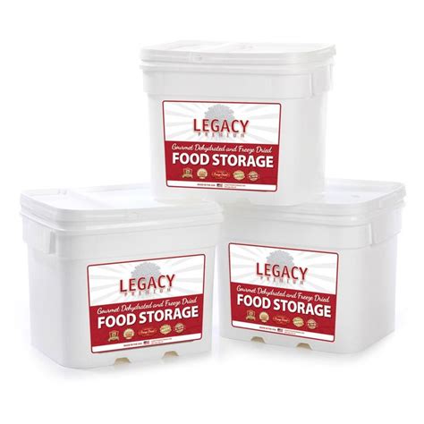 Freeze Dried Survival Food Storage Meals: 360 Large Servings 93 lbs - Emergency Disaster ...