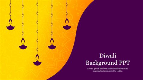 Download Diwali Background PPT Presentation Slide Design