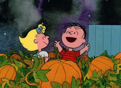 "Each year the Great Pumpkin rises out of the pumpkin patch that he thinks is the most sincere ...