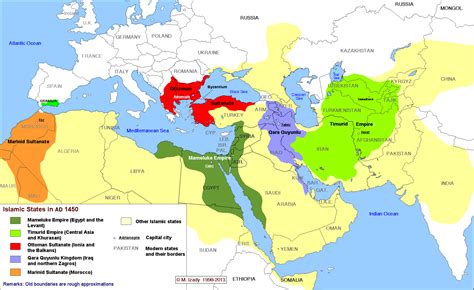 Estados Islamicos desde siglo XV Islamic World, Islamic State, Timurid ...