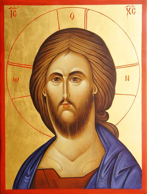 Jesus Christ Orthodox Icon Byzantine Art Icon Painted - Etsy Australia