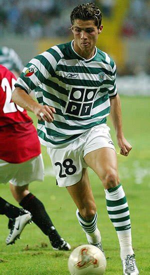 Cristiano Ronaldo Sporting CP | Learnodo Newtonic