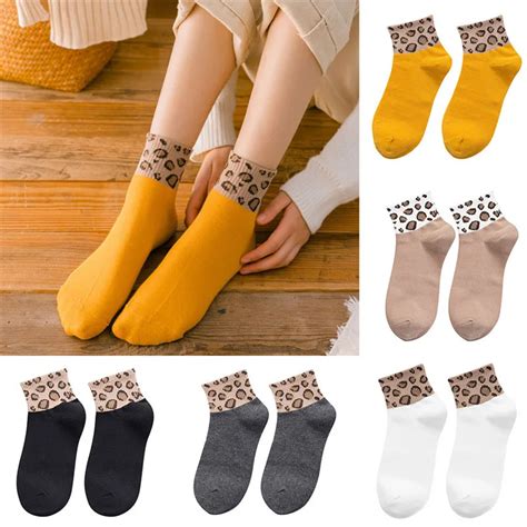 Aliexpress.com : Buy Feitong new socks Women Ladies Leopard Print Socks ...