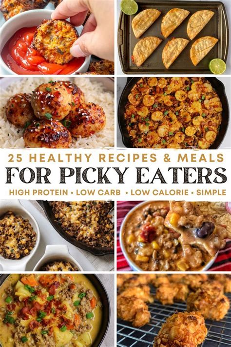 25 Healthy Recipes for Picky Eaters | Picky eater recipes, Healthy high protein meals, Meals