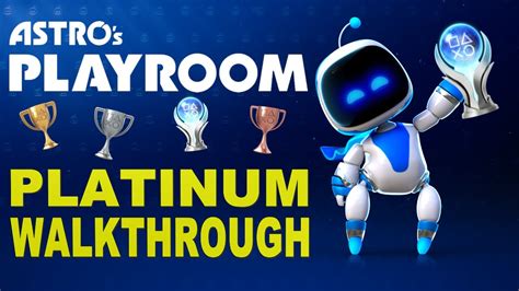 Astro's Playroom 100% Full Platinum Walkthrough | All Trophies - All ...