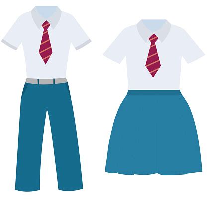 School Uniform Clip Art
