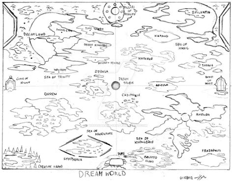 Dream World Map 2.0 by Yatagarasu-san on DeviantArt