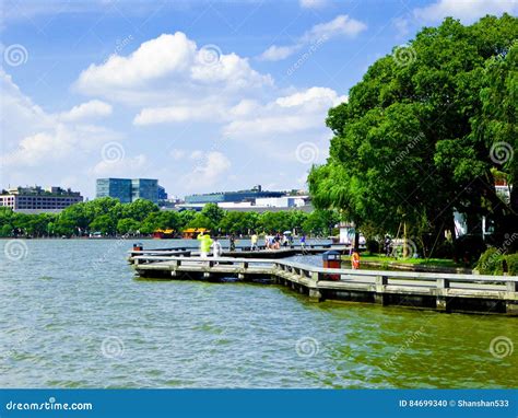 West Lake Cultural Landscape of Hangzhou Editorial Image - Image of ...