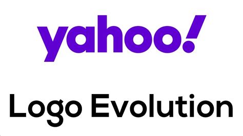 Evolution Of Yahoo Logo